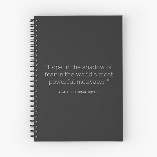Item preview, Hope in the Shadow of Fear from Arc of a Scythe by Neal Shusterman designed and sold by AnnieBolton.