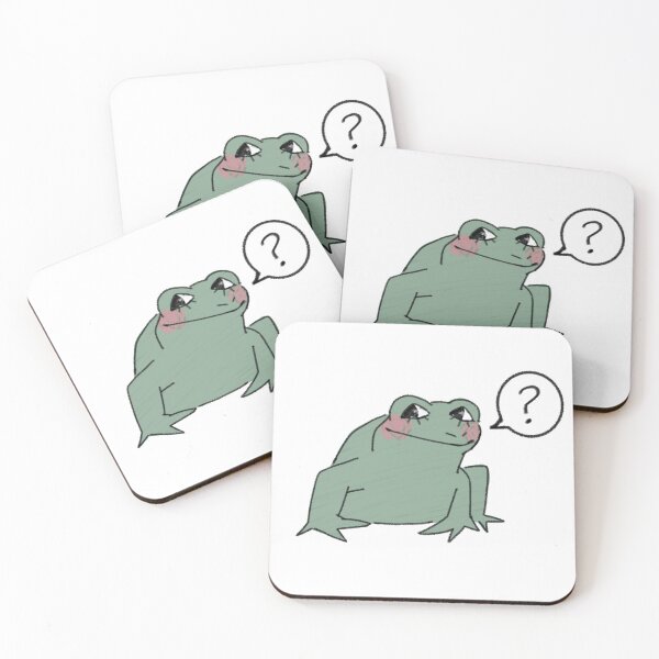 Item preview, confused frog designed and sold by sanfrankiecisco.