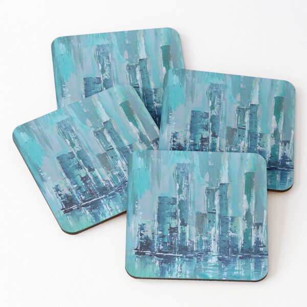 Item preview, Modern Buildings Cityscape designed and sold by JAMPaintings.
