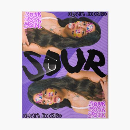 SOUR Olivia Rodrigo Art Board Print