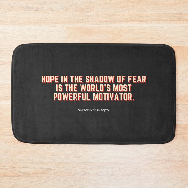 Item preview, Hope in the Shadow of Fear from Arc of a Scythe by Neal Shusterman designed and sold by AnnieBolton.