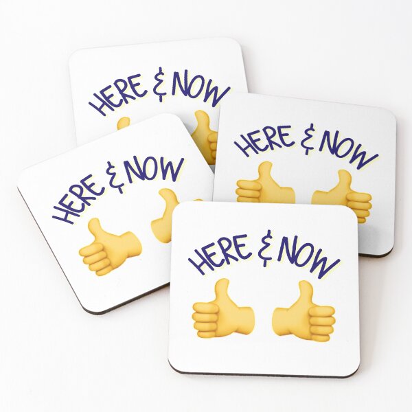 Item preview, Here and Now, Trust The Universe, Good Vibes Mantra, Yoga Slogan  designed and sold by AmazingEcraft.