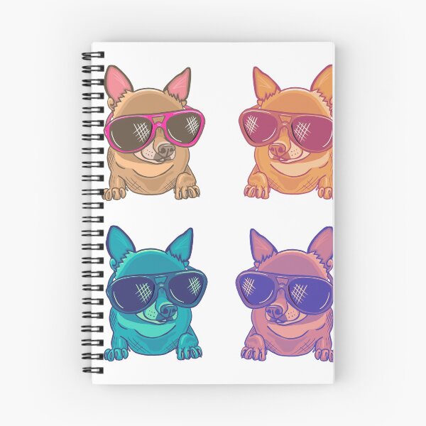 Item preview, 4 multicoloured chihuahuas  designed and sold by Colonels  Basement.