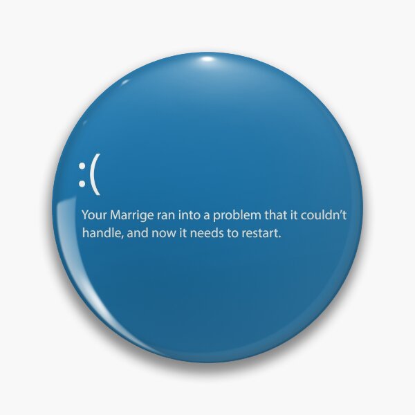 Item preview, Bill gates divorce : Blue Screen Of Death Parody designed and sold by D2X-design.