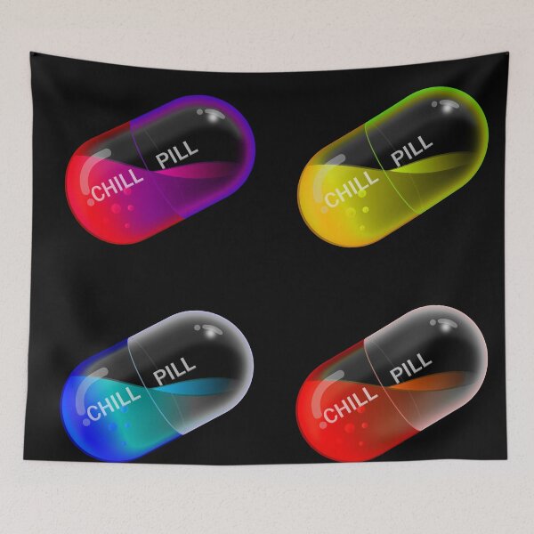Item preview, Chill Pill - Transparant designed and sold by jc007.