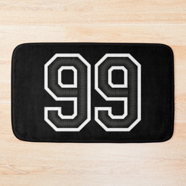 Item preview, 99 Black Jersey Sports Number ninety-nine Football 99 designed and sold by elhefe.