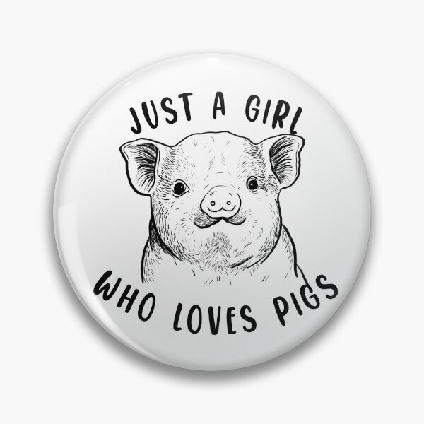 Item preview, Just A Pig Who Loves Pigs designed and sold by Dutlu.