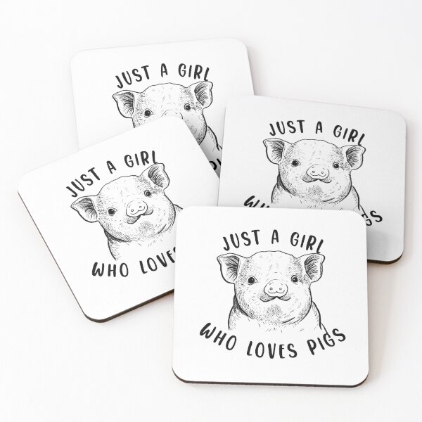 Item preview, Just A Pig Who Loves Pigs designed and sold by Dutlu.