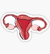 Gebärmutter (einzeln) Sticker