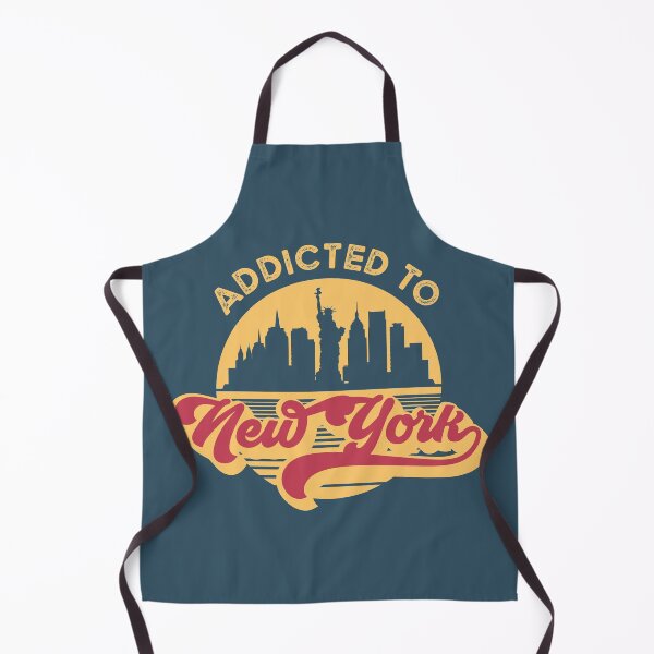 Item preview, ADDICTED TO NEW YORK CITY SKYLINE RETRO SUNSET DISTRESSED  designed and sold by zenturtlemerch.
