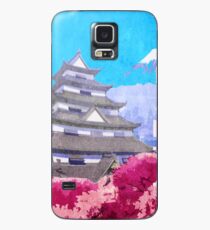 Hanamura Vintage Travel Poster Case/Skin for Samsung Galaxy