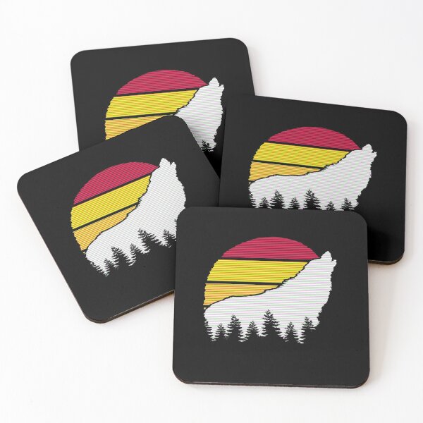 Item preview, Howling Wolf at Sunset designed and sold by Labradoodlesetc.