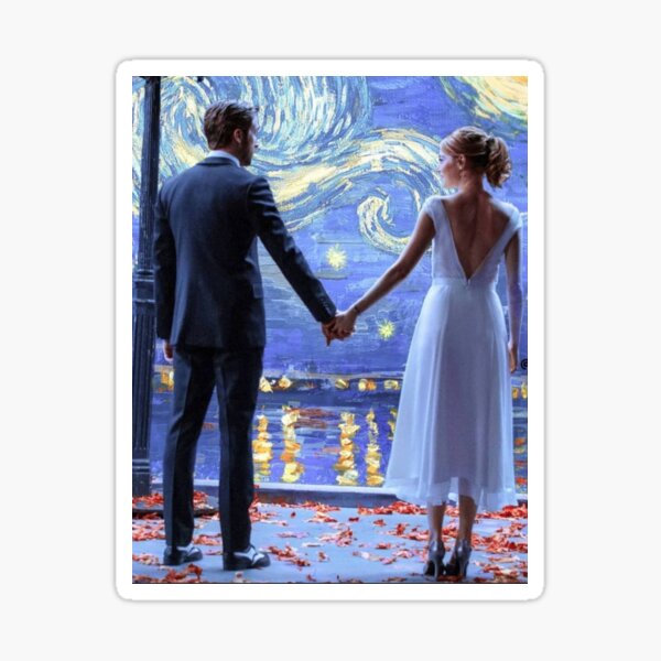 Item preview, La la land + Van Gogh print designed and sold by shravanii.