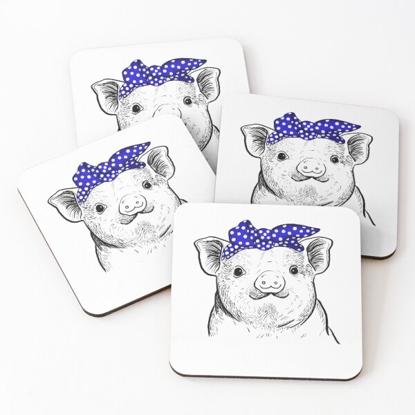 Item preview, Pig With Bandage designed and sold by Dutlu.