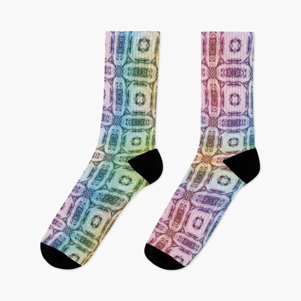 Item preview, Faded Pastel Tiles Geometric Matrix designed and sold by BoundedChaos.