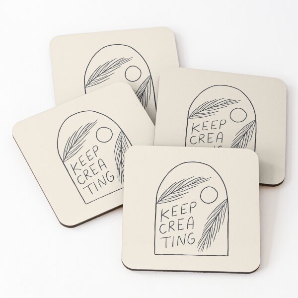 Item preview, Keep Creating  designed and sold by Natalia Burgess.