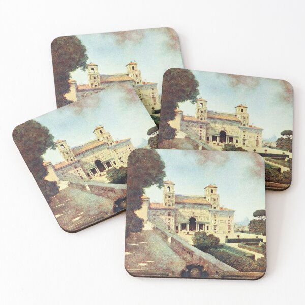 Item preview, Maxfield Parrish. Villa Medici. 1905. Italian Villas and their gardens by Edith Wharton designed and sold by likiska.