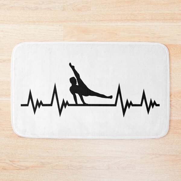 Item preview, Kopie von Gymnastics Heartbeat ECG designed and sold by claudiasartwork.