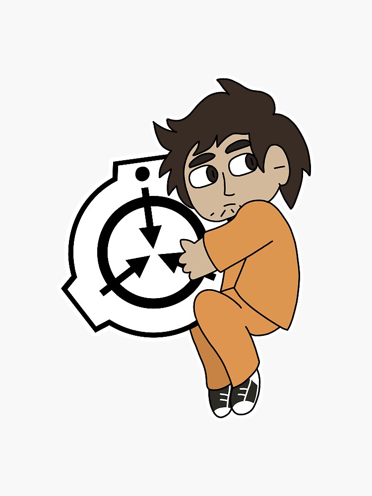 Connor Scp Confinement Sticker By Corvid Core Redbubble 0867