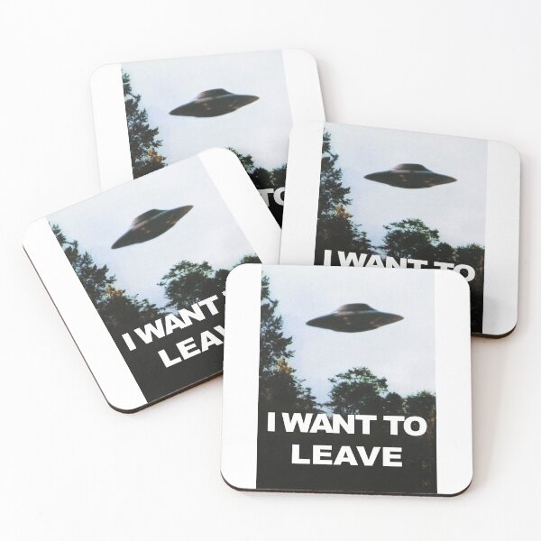 Item preview, I Want To Leave designed and sold by SpaceBandidos.