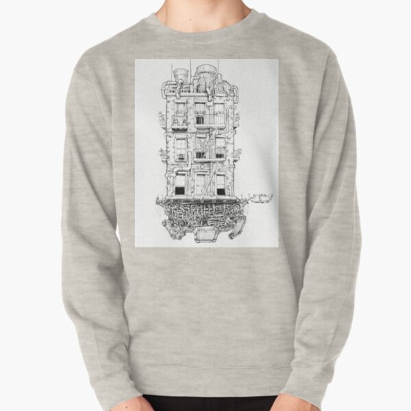 Space Apartment Pullover Sweatshirt