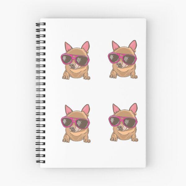 Item preview, 4 pink shaded chihuahua  designed and sold by Colonels  Basement.