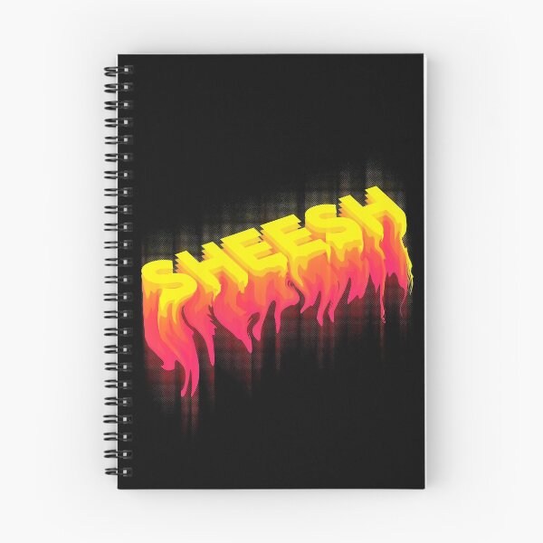 Item preview, SHEESH - drippy toxic fire text design | sheesh bussin tiktok meme designed and sold by Any Color Designs.