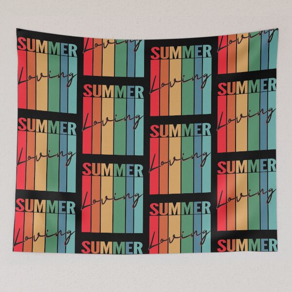 Item preview, Summer Loving Rainbow Stripes designed and sold by Labradoodlesetc.