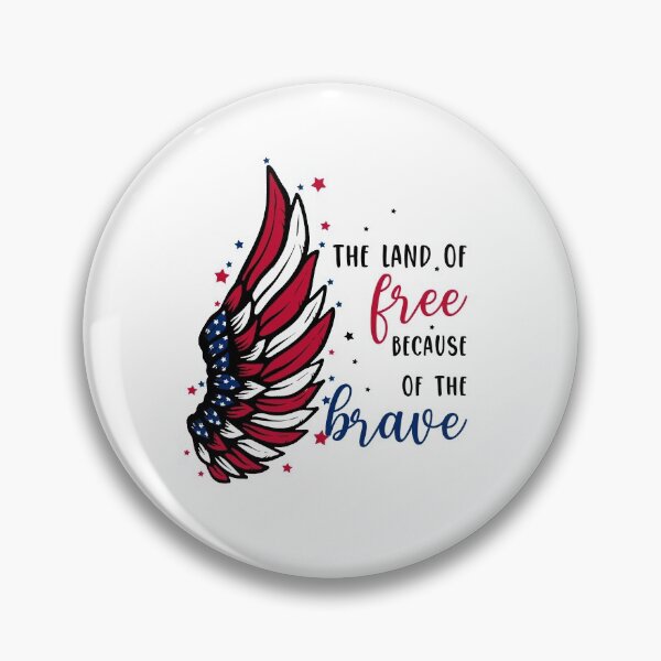 Item preview, The Land Of Free Because Of The Brave designed and sold by Dutlu.