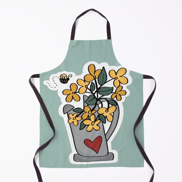 Item preview, Watering Can with Flowers designed and sold by pitzlplace.