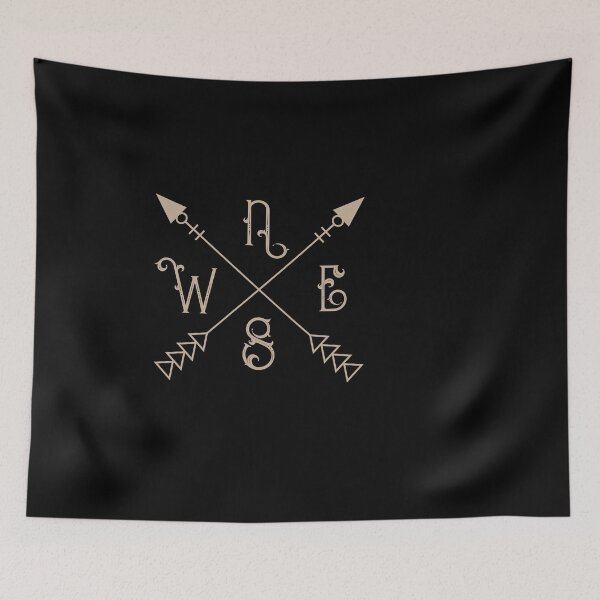 Item preview, Compass North South East West designed and sold by Superhero Gear.
