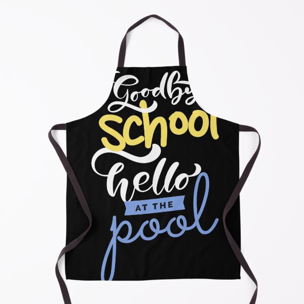 Item preview, Bye Bye School Hello Pool funny trending summer vacation designs for kids and teachers designed and sold by PunMan Army.