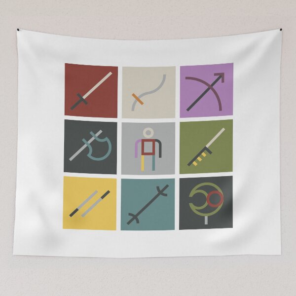 Item preview, Lexigrams - Mighty Heroes designed and sold by dcmjs.