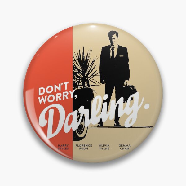 Item preview, Aesthetic minimalist movie poster "Don’t worry Darling" (2021) designed and sold by TrueType.
