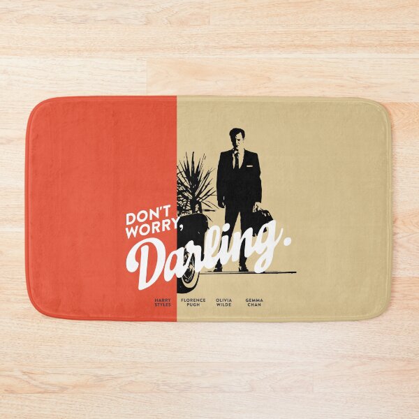 Item preview, Aesthetic minimalist movie poster "Don’t worry Darling" (2021) designed and sold by TrueType.