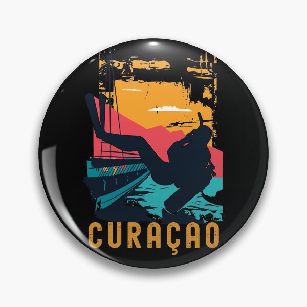 Item preview, Curaçao Dutch Antilles Caribbean Scuba Diving designed and sold by Hoiho Adventure Shirts.