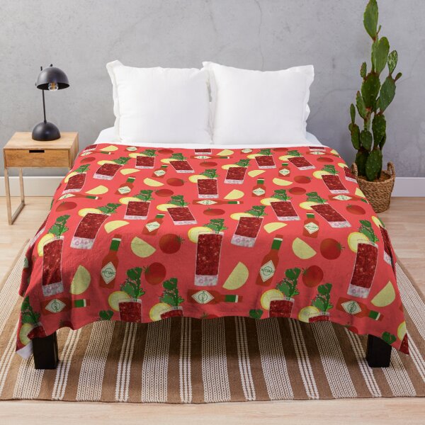 Bloody Mary Throw Blankets for Sale Redbubble