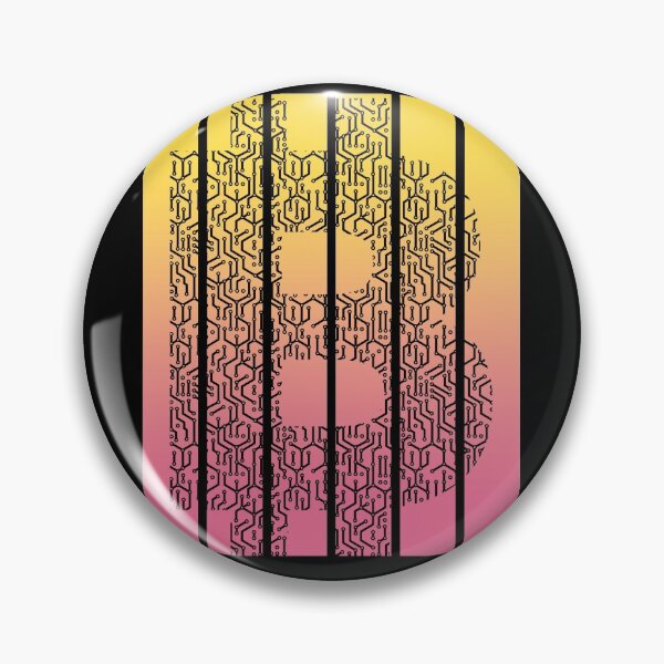 Item preview, Bitcoin Pink and Yellow Fruit Salad designed and sold by Labradoodlesetc.