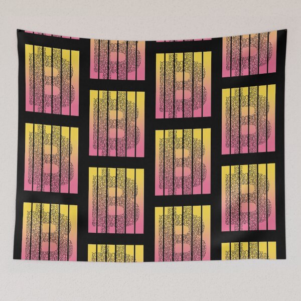 Item preview, Bitcoin Pink and Yellow Fruit Salad designed and sold by Labradoodlesetc.