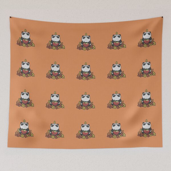 Item preview, Cute Panda Leaves Ramen designed and sold by patrick10reyes.