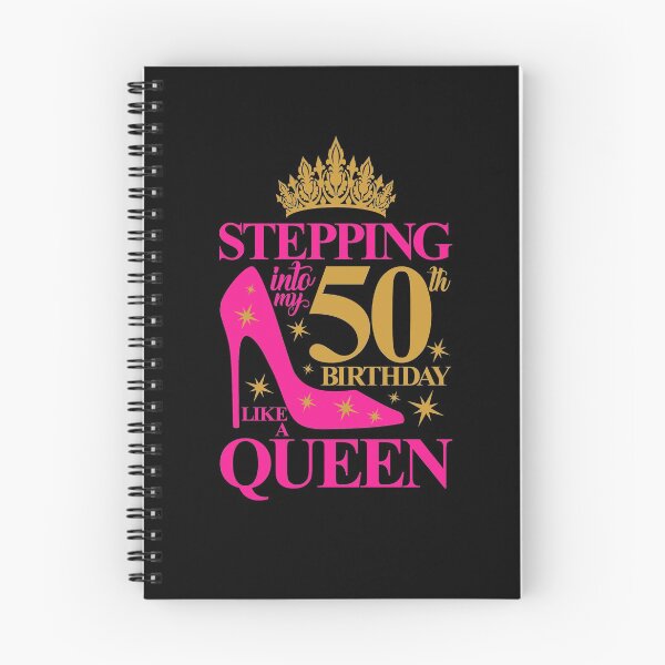 Item preview, Stepping into my 50th Birthday like a queen.  designed and sold by iclipart.