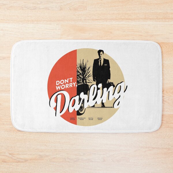 Item preview, Aesthetic minimalist movie poster "Don’t worry Darling" (2021) designed and sold by TrueType.