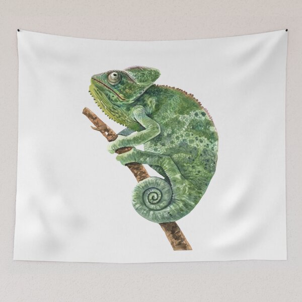 Item preview, Watercolor Chameleon  designed and sold by Emil1993.