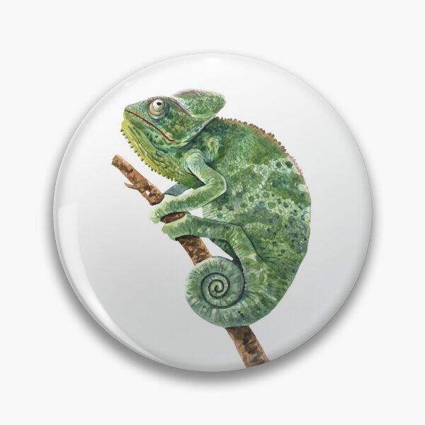 Item preview, Watercolor Chameleon  designed and sold by Emil1993.