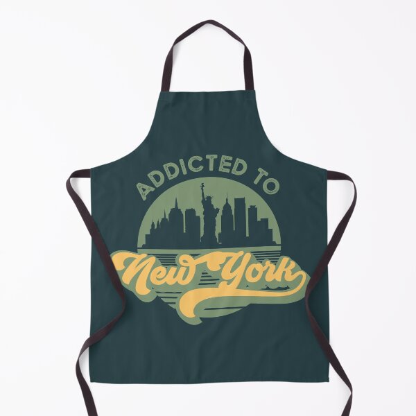 Item preview, ADDICTED TO NEW YORK CITY SKYLINE USA CITYSCAPE NYC LANDMARK RETRO SUNSET designed and sold by zenturtlemerch.
