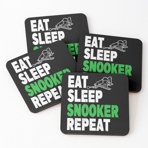 Item preview, Eat. Sleep. Snooker. Repeat. Snooker Design designed and sold by Teebubbleuk.