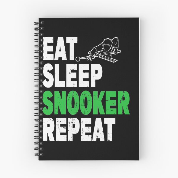 Artikelvorschau, Essen. Schlafen. Snooker. Wiederholen. Snooker-Design entworfen und verkauft von Teebubbleuk.