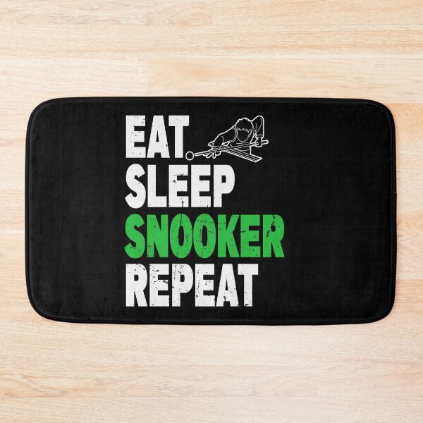 Item preview, Eat. Sleep. Snooker. Repeat. Snooker Design designed and sold by Teebubbleuk.