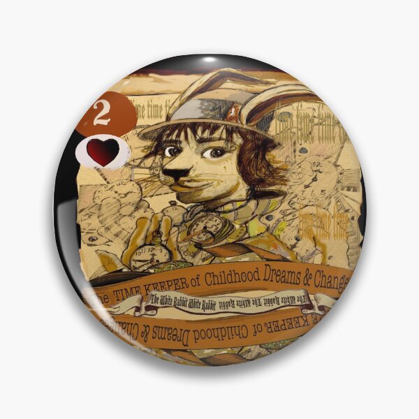 Item preview, White Rabbit (Steampunk Alice in Wonderland- Hearts) designed and sold by Julie Fearns-Pheasant.