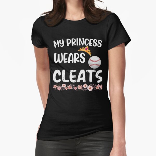 Golly Girls: This Princess Wears Cleats Softball T-Shirt